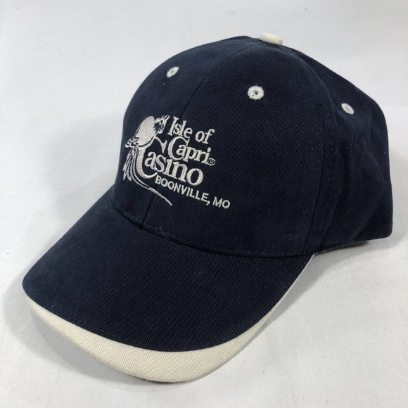 ISLE OF CAPRI CASINO BOONEVILLE MISSOURI HAT CAP ADJUSTABLE ONE SIZE FITS MOST - Picture 2 of 15